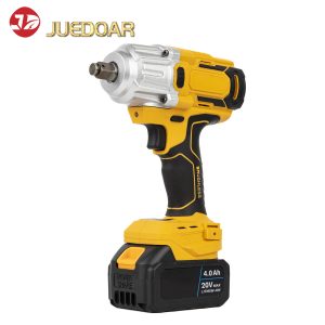 20V Brushless Impact Wrench + 600Nm + 1/2” + 2 Batteries + Built for Auto Repair