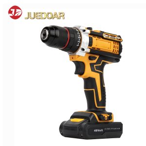 20V Lithium-Ion Drill, Multi-Function Cordless Drill for Home Use, Reversible Speed-Adjustable Electric Screwdriver