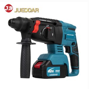 20V MAX Brushless Cordless Rotary Hammer 2.7J 26mm Concrete SDS Plus with 2x 4.0Ah Batteries